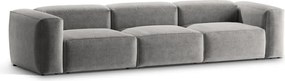 Svetlosivá pohovka 364 cm Bergamo – Cosmopolitan Design