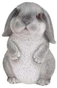 Veľkonočný zajačik v sivej farbe 10 cm