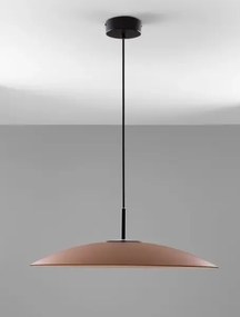 LED čierno-moca hnedý moderný luster Polifemo 60
