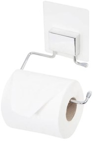 Samolepiaci držiak z pochrómovanej ocele na toaletný papier Compactor