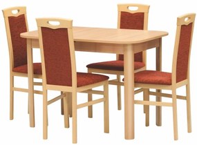 Stima Stôl BONUS Rozklad: Pevný so zásuvkou, Vyberte odtieň ->: Tmavo hnedá