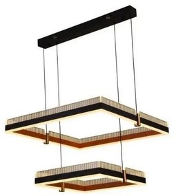 LED Stmievateľný luster na lanku LED/50W/230V 3000-6500K + diaľkové ovládanie