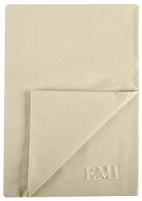 Plachta posteľná krémová pevná EMI: Pevná plachta 140x220