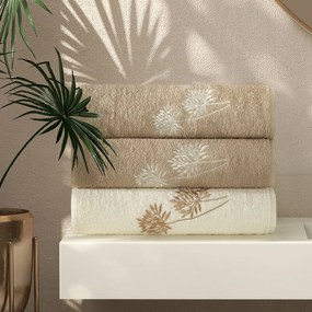 SADA UTERÁKOV ACELIA 1 KS 30X50 CM, 1 KS 50X90 CM, 1 KS 70X140 CM BIELA