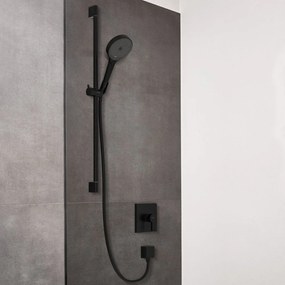 HANSGROHE Rainfinity ručná sprcha 3jet EcoSmart, priemer 132 mm, matná čierna, 26865670