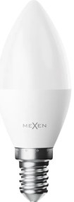 Mexen Nova, LED žiarovka E14, C37, 3W, teplá - 3000K, 315 lm - L102-E14-0330-01
