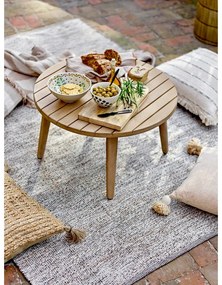 Okrúhly konferenčný stolík z masívu akácie v prírodnej farbe ø 64 cm Sorrento – Bloomingville