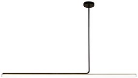 Toolight Toolight, LED stropné svietidlo 140cm, 14W, APP1660-CP, čierna, OSW-06994