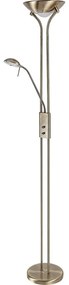 Brilagi - Stmievateľná stojacia lampa SCARLETT 1xR7s/230W/230V + 1xG9/40W bronzová