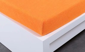 Froté plachta 180 × 200 cm Exclusive – oranžová