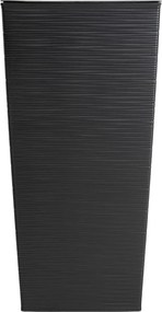 Plastový květináč Porto Riflo 57x30x30 cm černý