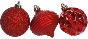 Retlux - Sada vianočných ozdôb 30 ks červená