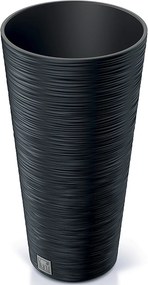 Plastový kvetináč DFRH250 25 cm - antracit