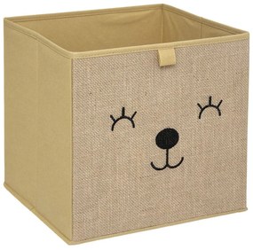 Úložný box Animal, 29x29x29 cm, hnedá