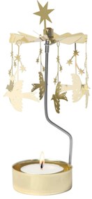 Pluto Design Rotujúci svietnik Starling Gold