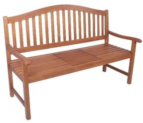 Záhradná lavica s odkladacím stolíkom z eukalyptového dreva Garden Pleasure Phuket