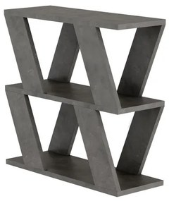 Odkladací stolík Houseland Lazena retro sivý