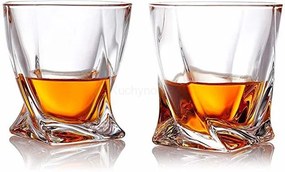 Quadro poháre na whisky, 340 ml