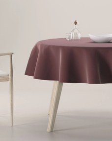 Obrus okrúhly farba produktu červená látka lesklá, zamatová