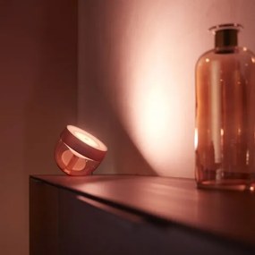Philips - LED RGB Stmievateľná stolná lampa Hue IRIS LED/8,2W/230V medená
