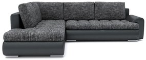 Rohová rozkladacia sedačka TALHA V, 230x75x200, lawa 17/soft 11, ľavá