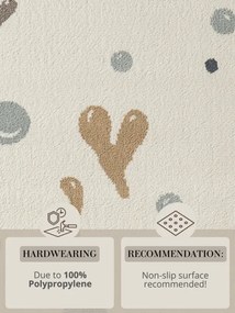 Koberec Hanse Home ADVENTURES MOBY krémový