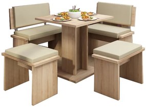 Jedálenský set Benito 3 malý (pre 4 osoby). Vlastná spoľahlivá doprava až k Vám domov. 746145