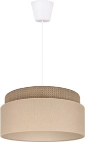 Brilagi - Závesný luster PADOVA na lanku 1xE27/60W/230V pr. 40 cm béžový