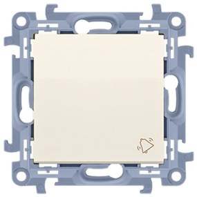 Vypínač ˝zvonček˝ krémový CD1.01/41