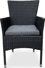 Noela Záhradný jedálenský set Grande Pasto + 8x ratanové kreslo Bali