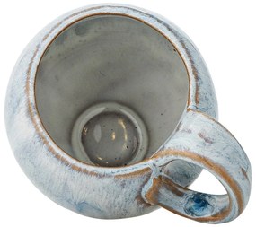 Svetlomodré šálky v súprave 4 ks na cappuccino z kameniny 250 ml Avonlea – Bloomingville