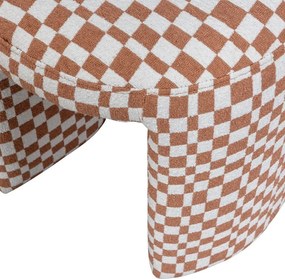 Oranžová čalúnená stolička Charlie – WOOOD