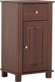 Comad Doplnková kúpeľňová skrinka nízka Retro 40 hnedá