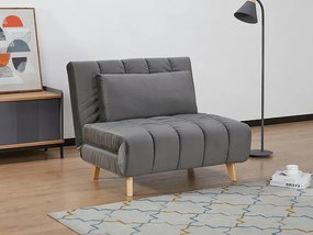 Relaxačné kreslo Barrett (sivá). Akcia -13%. Vlastná spoľahlivá doprava až k Vám domov. 1049982