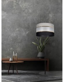 Stojacia lampa CORAL 1xE27/60W/230V čierna/šedá