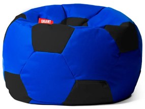 Sedací vak lopta Kodura modro-čierny