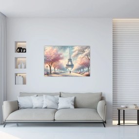 Obraz – Jar v Paríži (90x60 cm)
