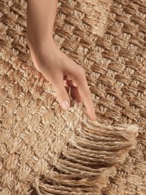 Hanse Home, Kusový koberec Handloom 106335 Fjord Natural Gold, 200x300, béžová, chodba / predsieň