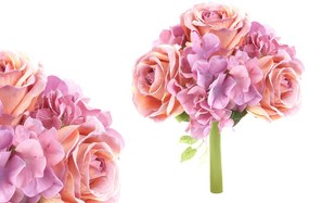 Kytica hortenzie/ruže 27cm