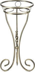 STOJAN NA KVETINÁČ SHANE 60X28 CM ZLATÁ