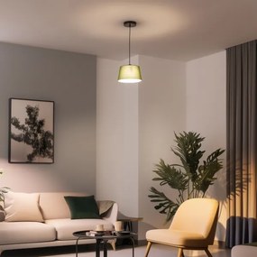 Brilagi - LED luster na lanku CERIA 1xE27/40W/230V pr. 25 cm zelený