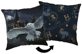 Jerry Fabrics Vankúš Harry Potter Hogwarts, 40 x40 cm