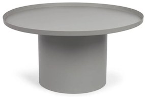 Kovový okrúhly odkladací stolík ø 72 cm Fleksa – Kave Home