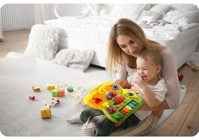 Vzdelávacie chodítko s hudbou 2v1 RK-744 Ricokids biele