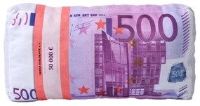 3D vankúš Bankovky 500 €
