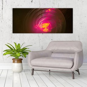 Obraz - abstrakcie špirály (120x50 cm)