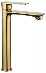 Umývadlová batéria MEXEN ROYO - zlatá - vysoká, 72210-50