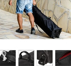 INSTENT PRO Záhradný stan 3 x 3 m, woodland, 4 ks bočnice