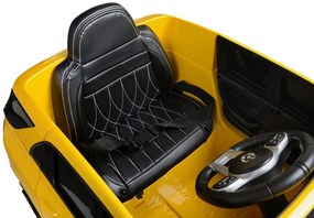 Detské elektrické autíčko Mercedes-Benz W166 žltá