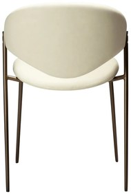 Slonovinová jedálenská stolička z imitácie kože Zone – DAN-FORM Denmark